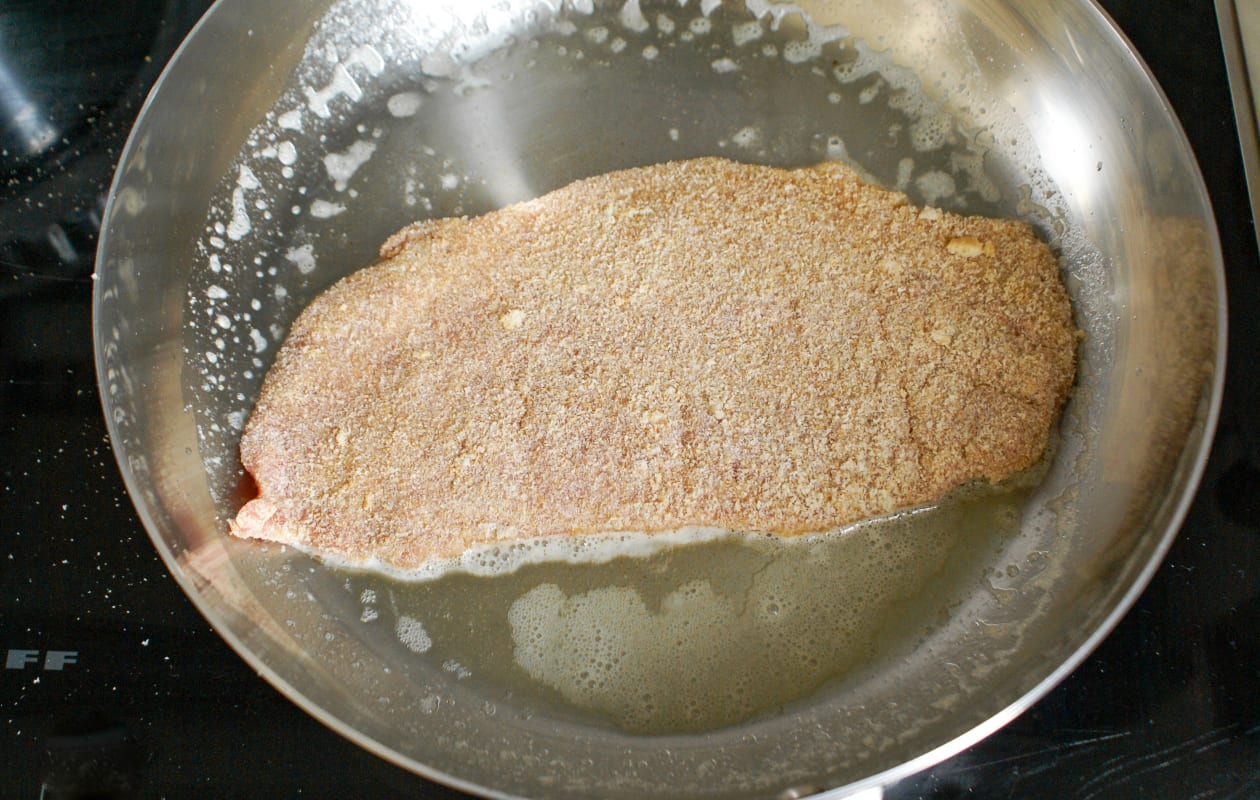 Escalope de veau panée à l'anglaise - Etape 7