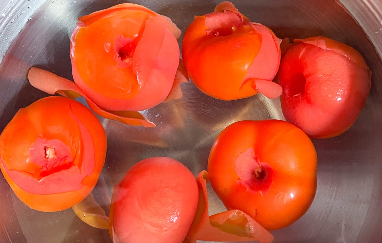 Flans de tomates - Etape 3