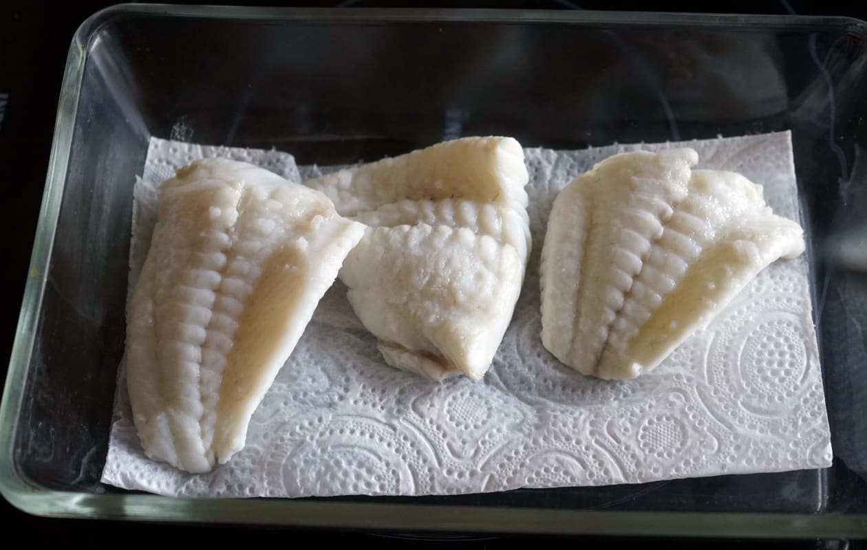 Filets de turbot pochés - Etape 6