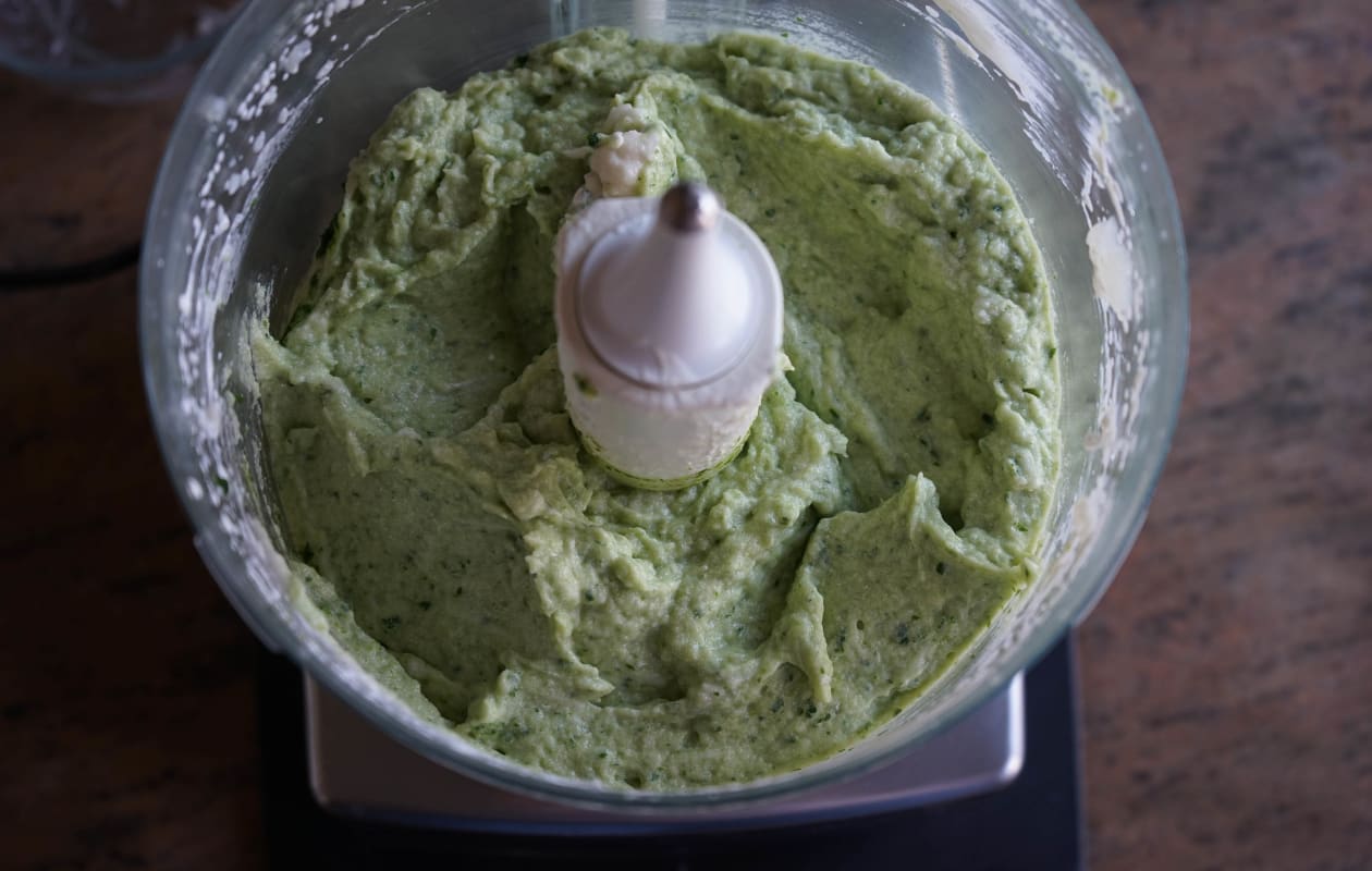 Terrine de queues de langouste sur farce mousseline de poisson pour les