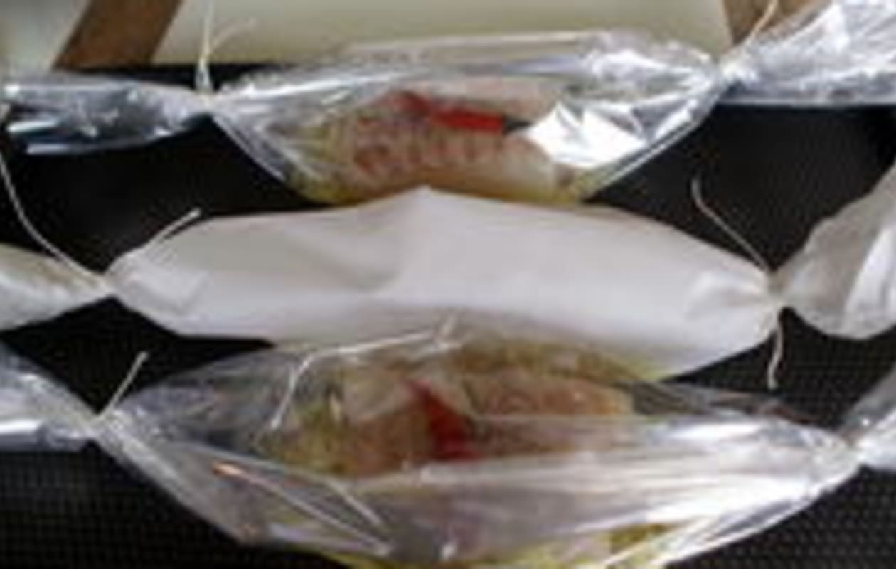 Filet de cabillaud en papillote - Etape 10