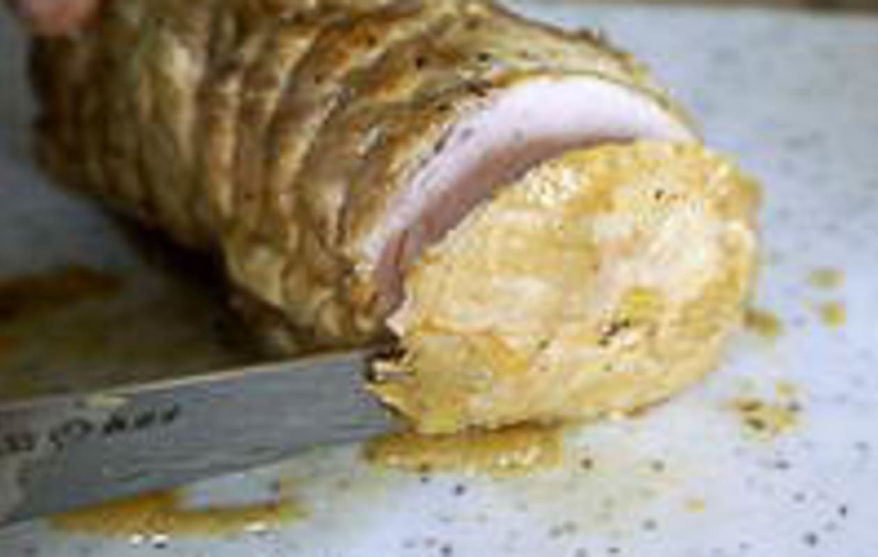 Rôti de porc fondant cuit sousvide à basse température Recette par Chef Simon