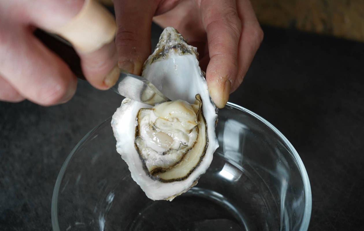 Ouvrir les huîtres facilement - Etape 9