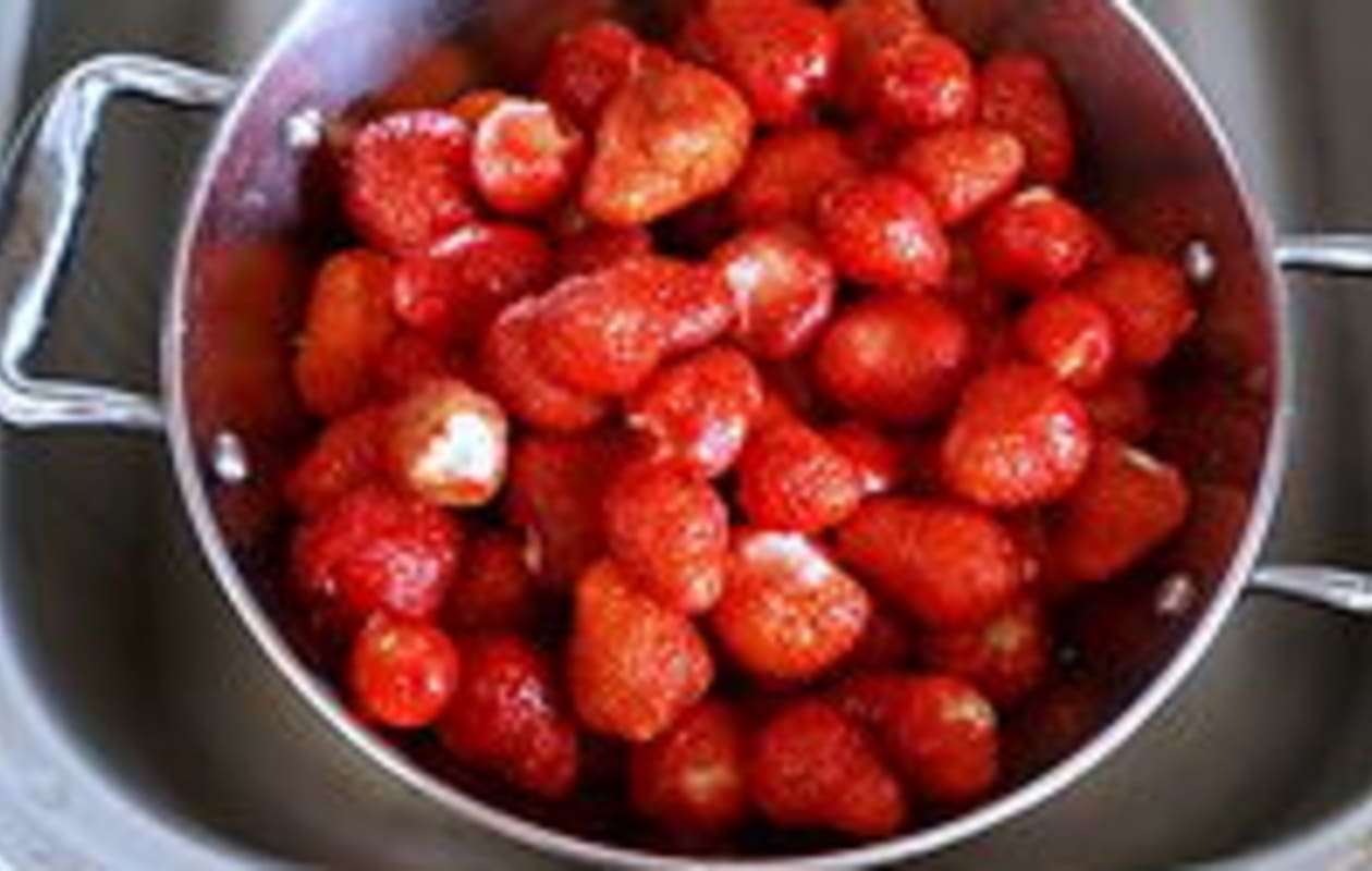 Confiture de fraises - Etape 4