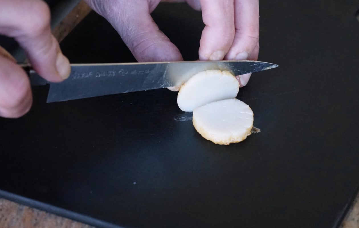 Millefeuille de Saint-Jacques à la pomme - Etape 5