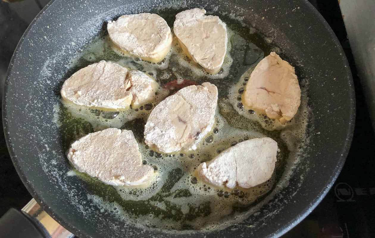 Croustillant de ris de veau sur écrasé de topinambours - Etape 5