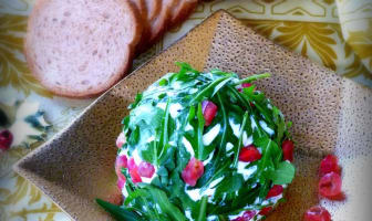 Boule de Noël au fromage