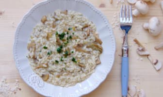 Risotto aux champignons de Paris