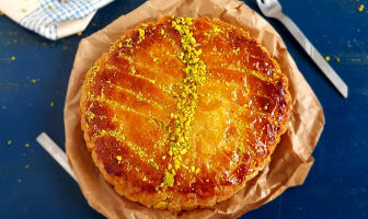 Galette des rois Pistache Gianduja