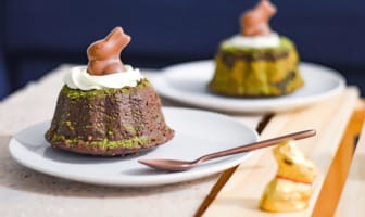 Nids marbrés chocolat et thé matcha