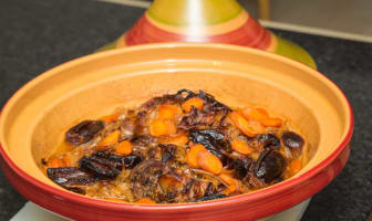 Tajine d’agneau aux abricots