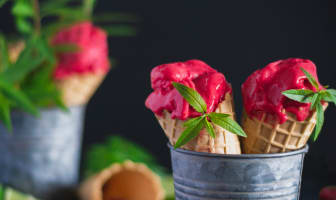 Sorbet framboise verveine