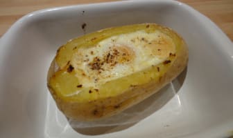 Oeuf en cocotte parmentière