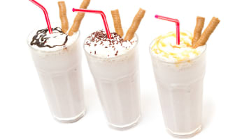 Trois milkshakes