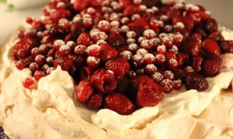 Pavlova de réveillon