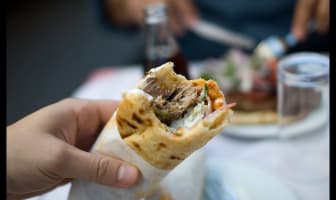 Wrap souvlaki