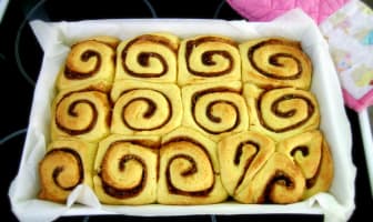 Brioche cinnamon rolls