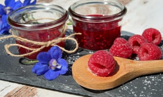 Confiture de framboises