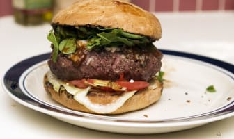 Bison burger