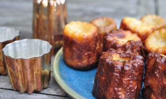 Cannelés et moules cuivrés