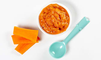 Purée de carottes pour bébé