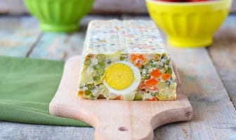 Terrine de légumes à l'oeuf