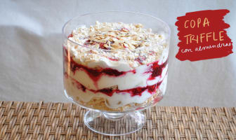 Trifle en grande coupe