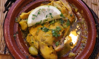 Tajine de poulet au citron