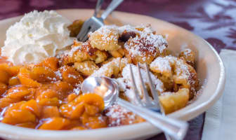 Kaiserschmarrn, compote et chantilly