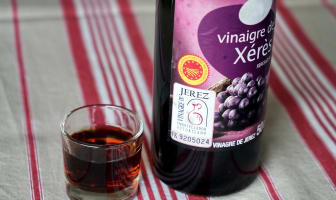 Bouteille de vinaigre de Xérès