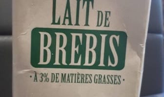 Brique de lait de brebis