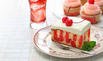 Pop cake à la cerise fait maison