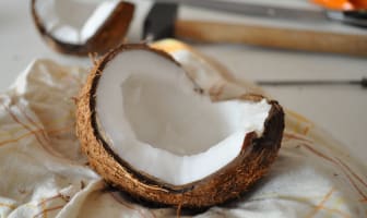 Noix de Coco cassée