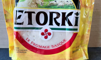 Etorki emballé sur au rayon frais