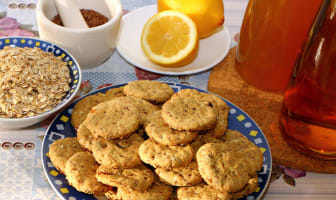 Biscuits végétaliens au citron