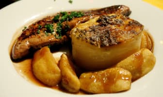 Foie de veau aux pommes