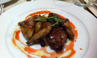 Pigeon et sa sauce