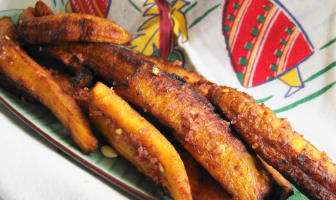 Bananes plantain frites