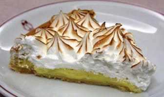 Tarte meringue et citron