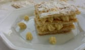 Mille feuille crème chiboust 