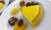 Assiette de desserts en petites portions