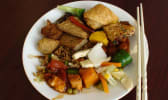 Assiette végétalienne