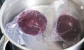 Betteraves rouges cuites sous-vide