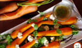 Carottes grillées au cumin et à la menthe
