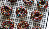 Donuts américains au chocolat