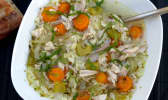 Soupe de poulet au riz