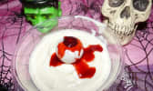 Fromage blanc à l’œil d'Halloween
