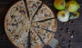 Tarte streusel poires, noisette et pépites de chocolat