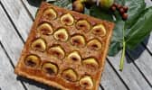 Tarte noisettine aux figues