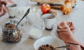 Granola au chocolat et noisettes